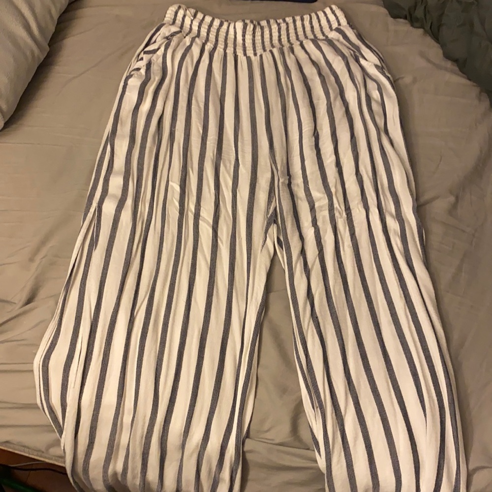 Split leg beach cover up pants